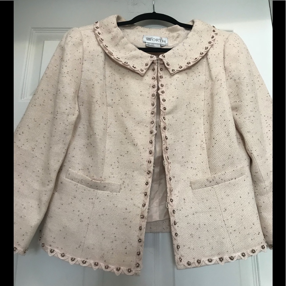 Pale Pink Jackie O Blazer